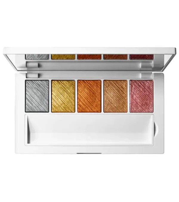 MAKEUP BY MARIO, MASTER METALS EYESHADOW PALETTE 5 tonos de 1.5grs