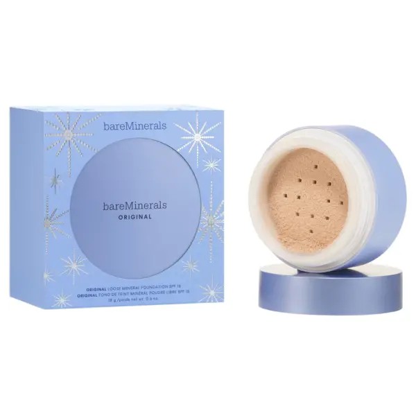 BAREMINERALS ORIGINAL LOOSE MINERAL FOUNDATION SPF 15 DELUXE SIZE “FAIRLY LIGHT” 18g