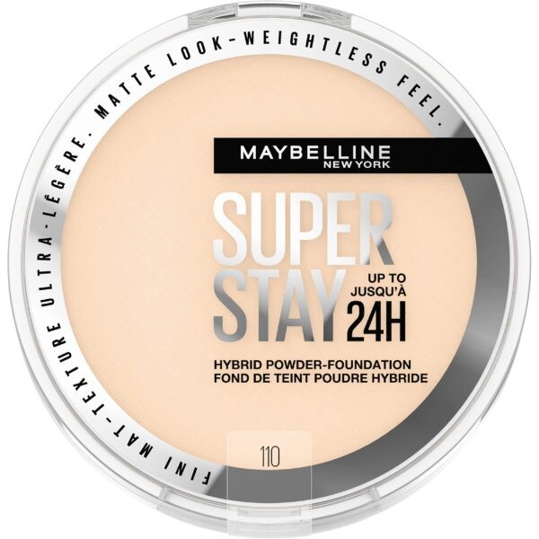 MAYBELLINE SUPER STAY® UP TO 24HR HYBRID POWDER-FOUNDATION 110