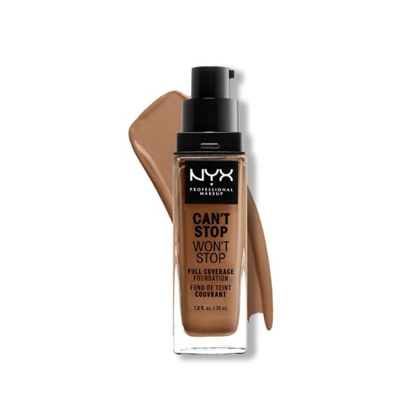 NYX CAN’T STOP WON’T STOP FULL COVERAGE FOUNDATION “CINNAMON” 30ml
