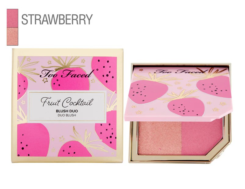 TOO FACED FRUIT COCKTAIL BLUSH DUO “STROBEBERRY” 6.32g