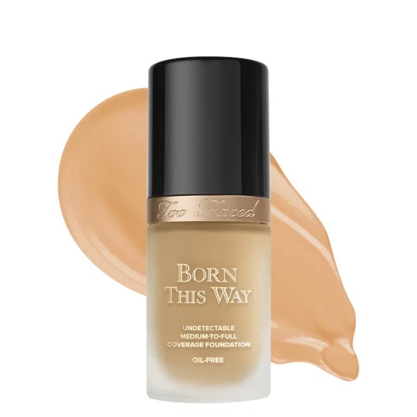 TOO FACED BORN THIS WAY UNDETECTABLE MEDIUM TO FULL COVERAGE FOUNDATION “GOLDEN BEIGE” 30ml