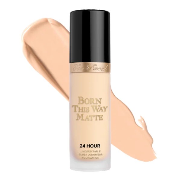 TOO FACED BORN THIS WAY MATTE 24 HOUR UNDETECTABLE SUPER LONGWEAR FOUNDATION “SWAN” 30ml