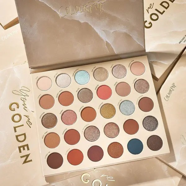 COLOURPOP YOU´RE GOLDEN PRESSED POWDER PALETTE
