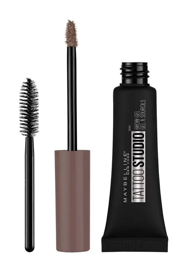 MAYBELLINE TATTOO STUDIO WATERPROOF BROW GEL 257 MEDIUM BROWN
