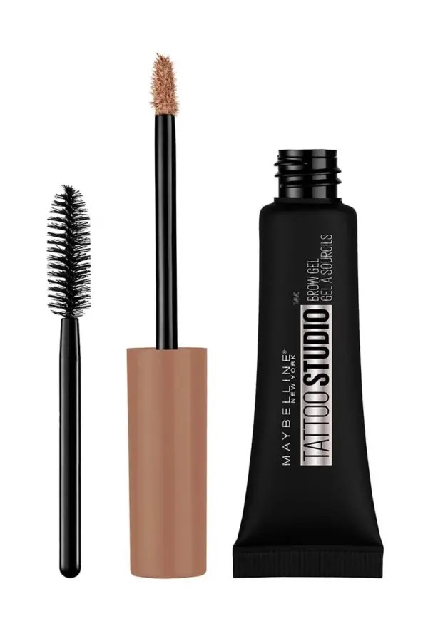 MAYBELLINE TATTOO STUDIO WATERPROOF BROW GEL 255 SOFT BROWN