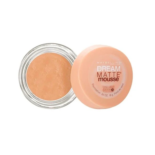 MAYBELLINE DREAM MATTE MOUSSE SAND BEIGE MEDIUM 1