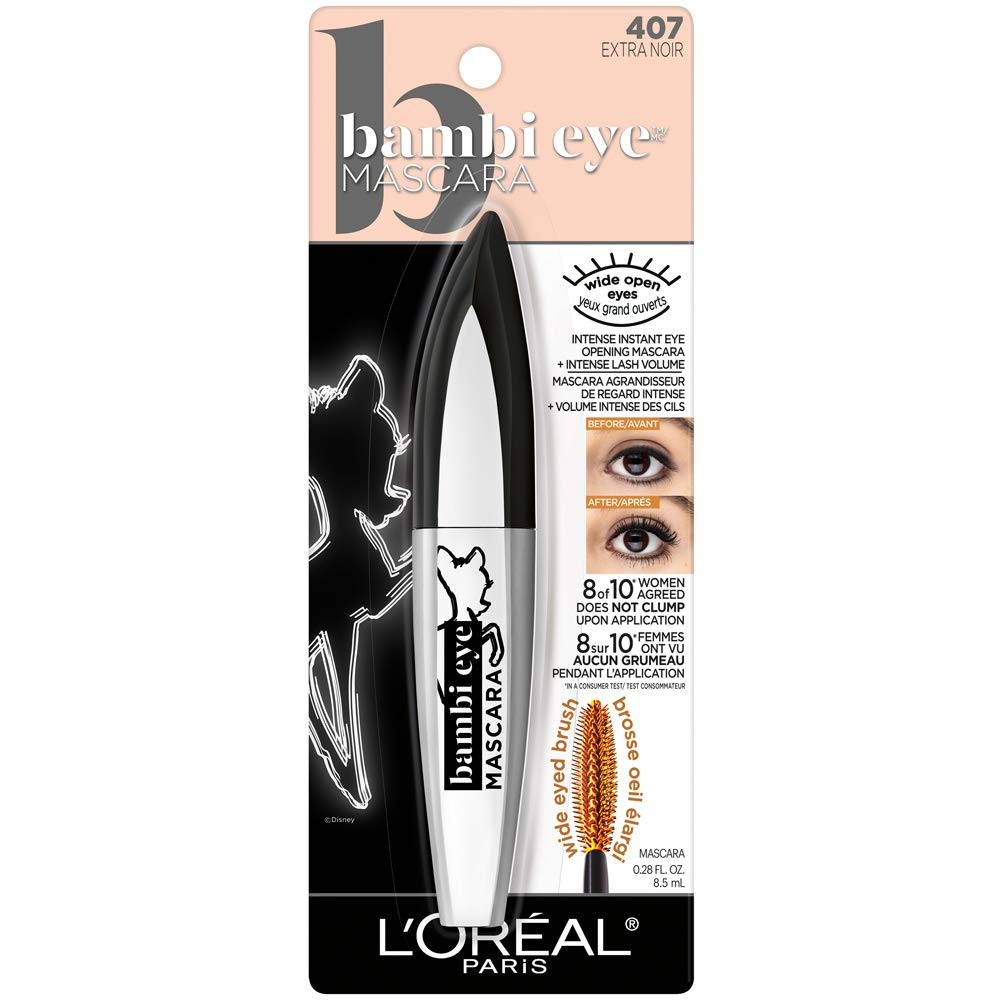 LOREAL BAMBI EYE MASCARA 407 EXTRA NOIR