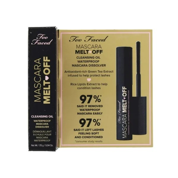 TOO FACED MASCARA MELT OFF TRAVEL SIZE 1.15 G