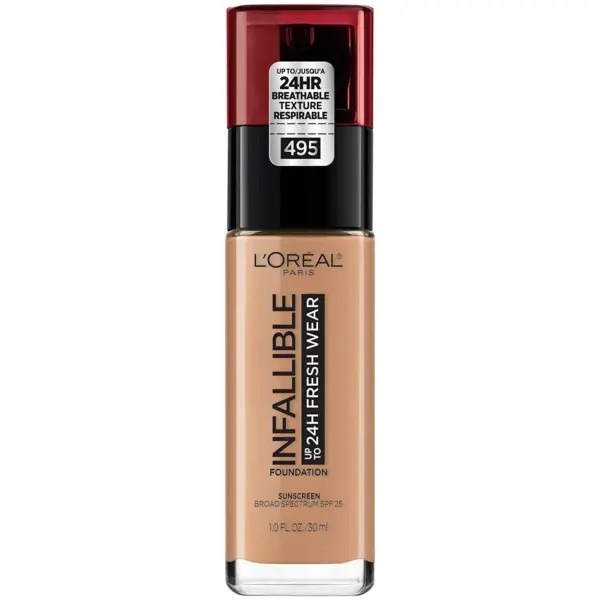 LOREAL INFALLIBLE 24H FRESH WEAR SPF 25 TONO 495 30ml