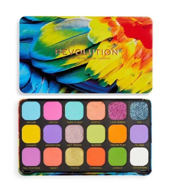 Revolution – Forever Flawless Eyeshadow Palette – Birds Of Paradise