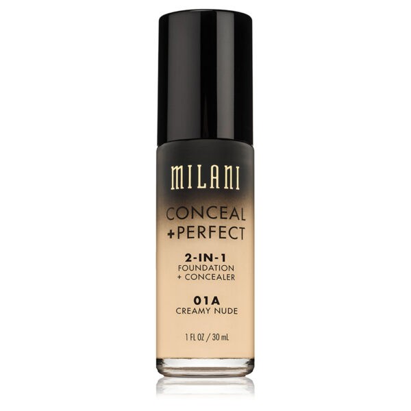 Milani Conceal + Perfect Foundation 01a Creamy Nude