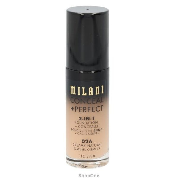 Milani Conceal + Perfect Foundation 02a Creamy Natural