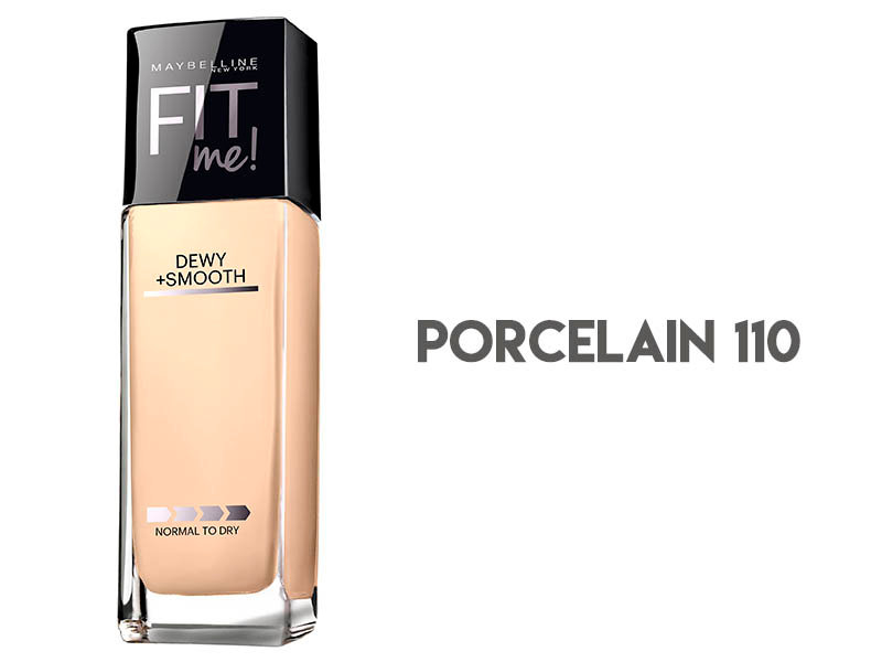 Maybelline Fit Me Dewy + Smooth Foundation 110 Porcelain