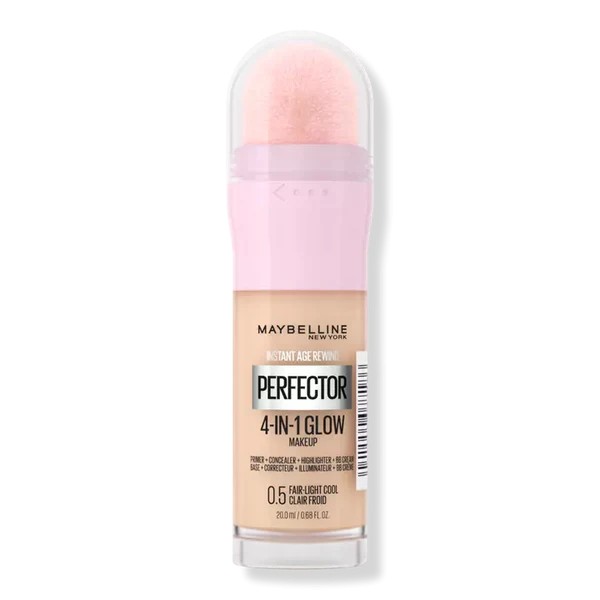 Maybelline Instant Age Rewind Instant Perfector 4-in-1 Glow Makeup “0.5 Fair Light Cool”