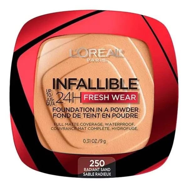 Loreal Infallible 24h Fresh Wear Powder 250 Radiant Sand