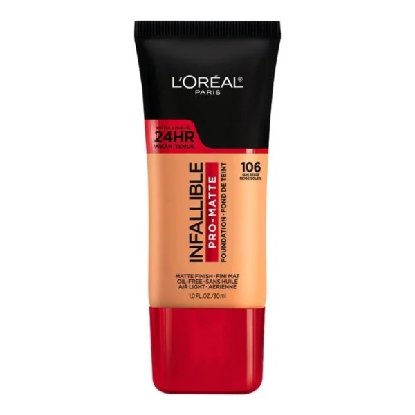Loreal Infallible Pro Matte 106 Sun Beige