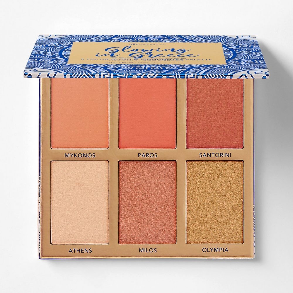 Bh Cosmetics Glowing In Greece Blush & Highlighter Palette