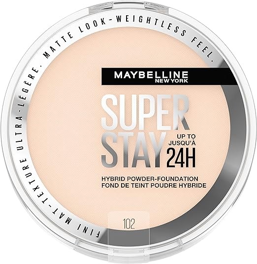 MAYBELLINE SUPER STAY® UP TO 24HR HYBRID POWDER-FOUNDATION 102