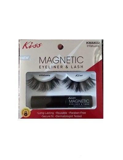 KISS MAGNETIC EYELINER & LASH “INFATUATE”