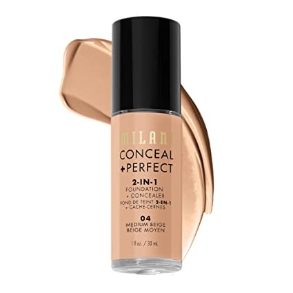 Milani Conceal + Perfect Foundation 04 Medium Beige