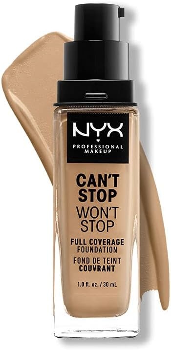 NYX CAN’T STOP WON’T STOP FULL COVERAGE FOUNDATION “BEIGE” 30ml