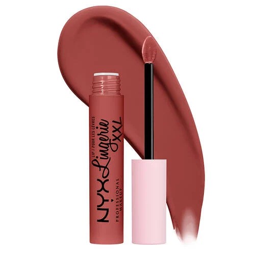 NYX LINGERIE XXL MATTE LIQUID LIPSTICK “WARM UP”