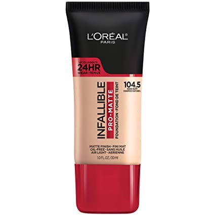 Loreal Infallible Pro Matte 104.5 Nude Buff
