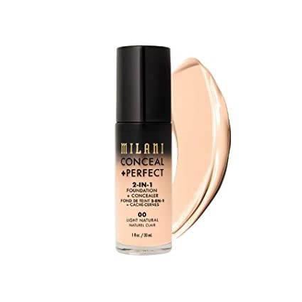 Milani Conceal + Perfect Foundation 00 Light Natural